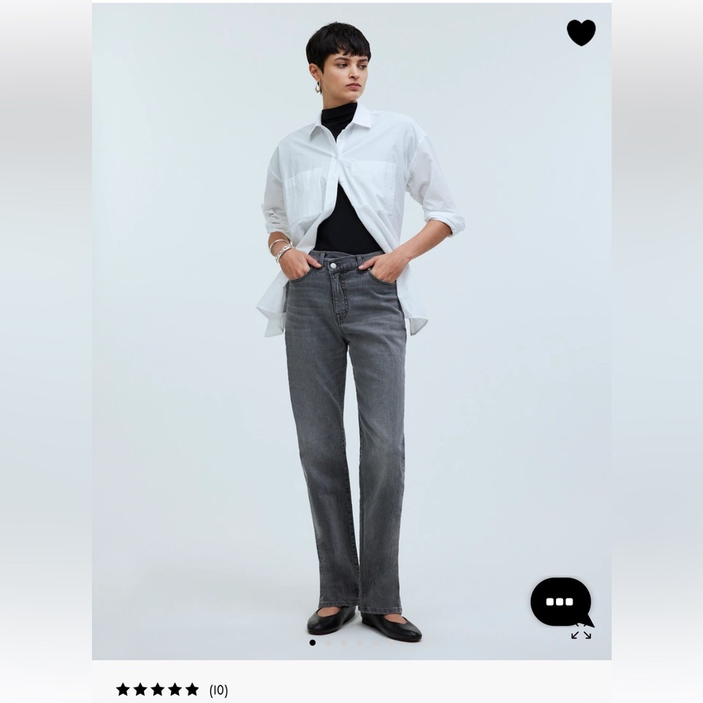 The '90s Straight Jean in Burwick Wash: Cross-Tab Edition